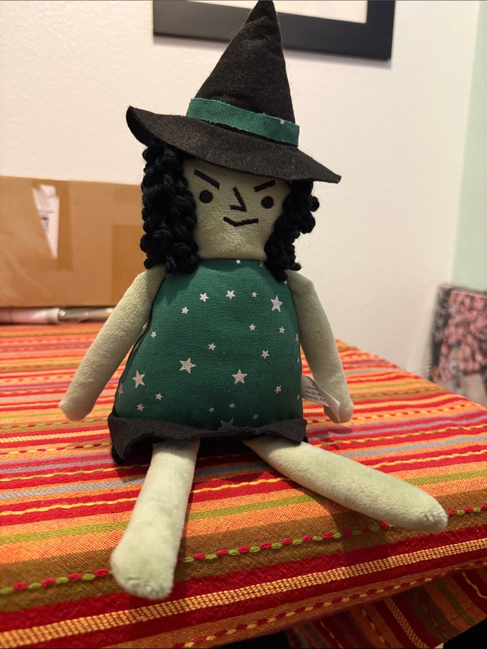stuffed witch halloween decoration plush